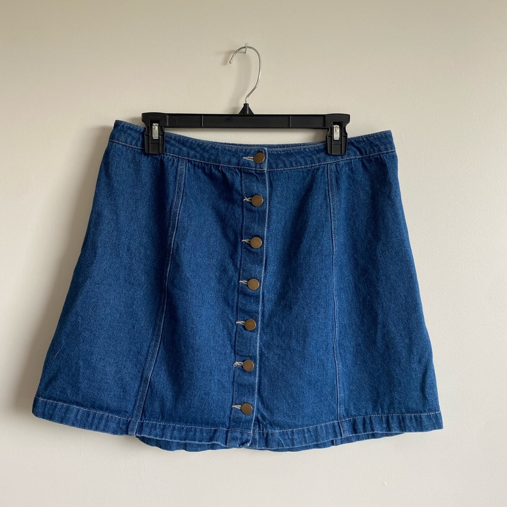 Jean skirt Charlotte Russe, Size: XL
